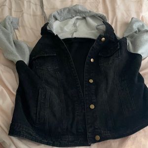 A Jean jacket.